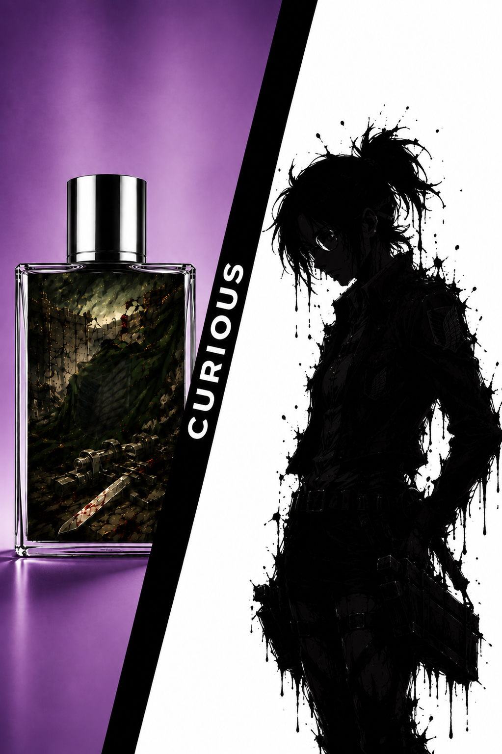 Titan Killers "CURIOUS" — Anime Character Fragrance