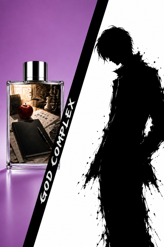Killer Notebook “GOD COMPLEX” — Anime Character Fragrance
