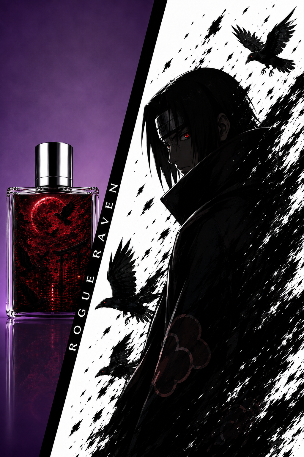 Ninjas in the Village “ ROGUE RAVEN ” — Anime Character Fragrance